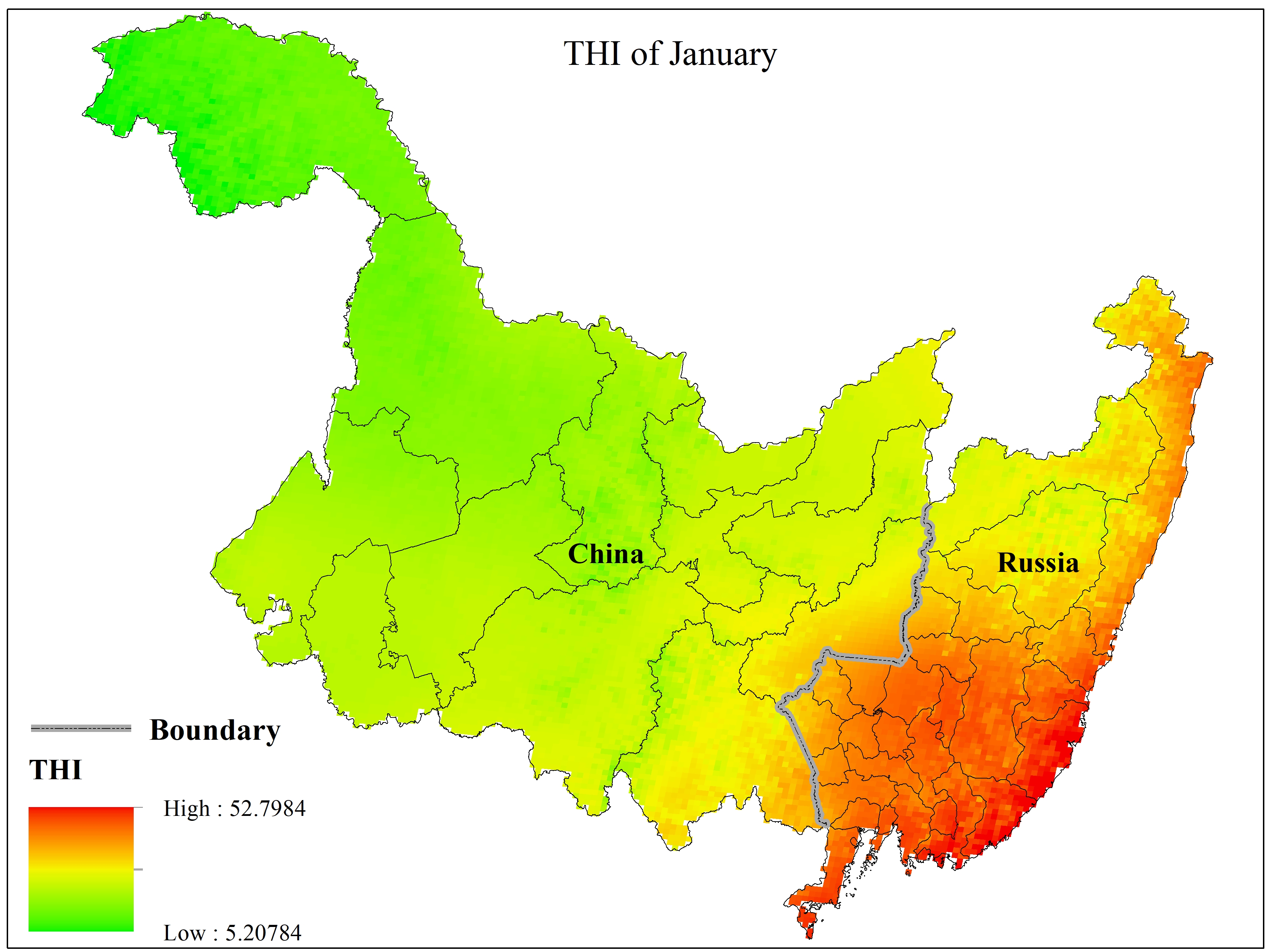 Meteorological resource database of " Belt and Road" China-Mongolia-Russia economic corridor