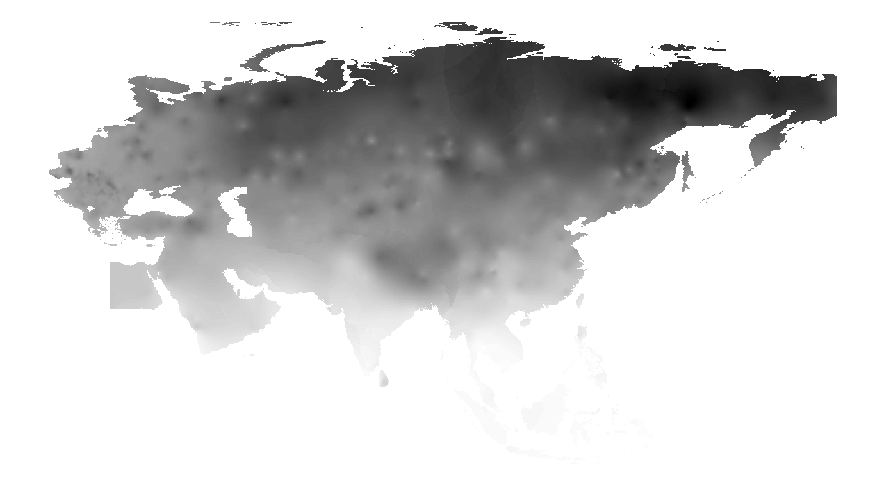 Monthly mean temperature monitoring data sets for The Belt and Road(1989-2018)