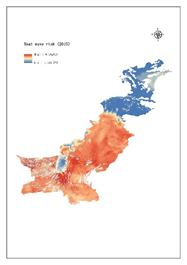 Data set on heat wave loss in CPEC