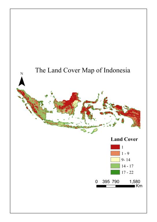 Basic national information database of Indonesia