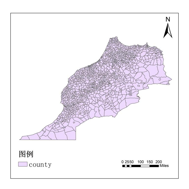 Data on the administrative divisions of Morocco