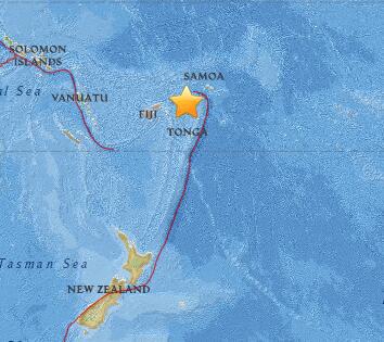 June 8, 2018 Earthquake Information of 229km W of Hihifo, Tonga