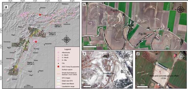 High-quality satellite imagery swiftly reveals post-earthquake details