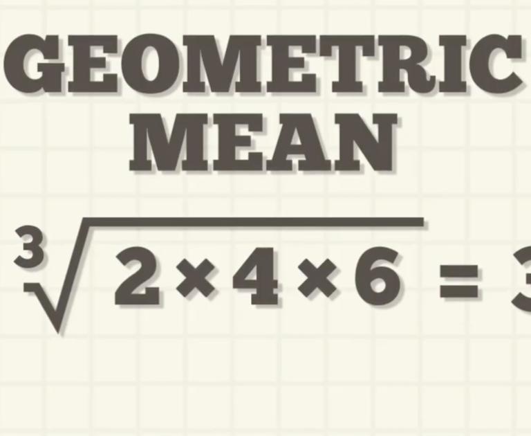 Geometric mean online calculator