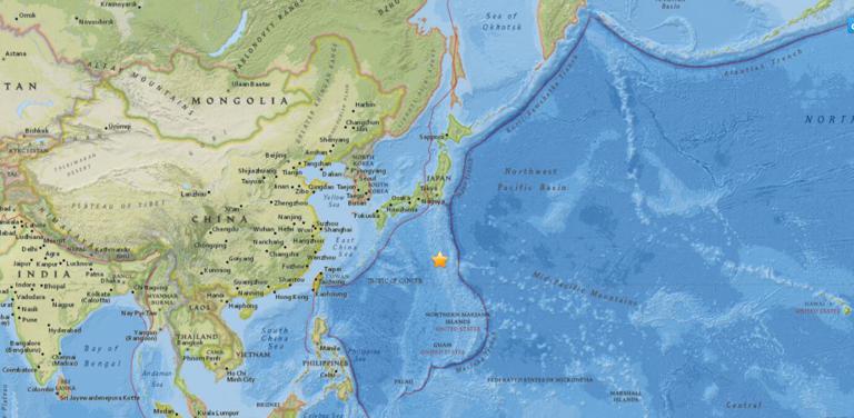 February 5, 2018 Earthquake Information of  200km W of Chichi-shima, Japan