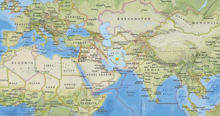 December 12, 2017 Earthquake Information of 64km NNE of Kerman, Iran