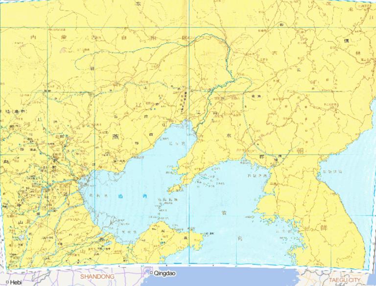 The Historical Map of Yan State in the Warring States Period of China