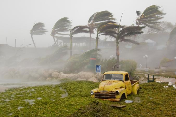 Hurricanes are tropical disturbances capable of substantial destruction