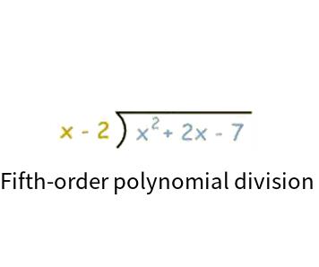 Fifth-order polynomial division online calculator