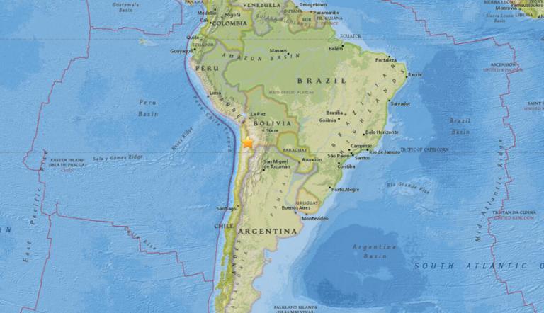 March 22, 2018 Earthquake Information of  119km N of Calama, Chile