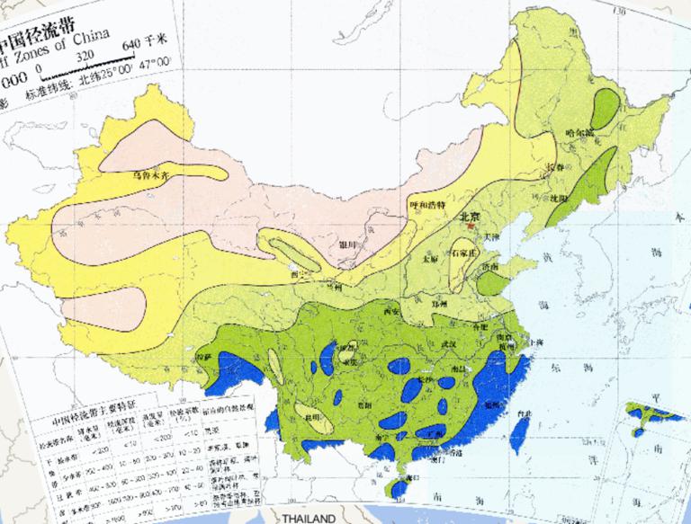 China Runoff Belt Online Map