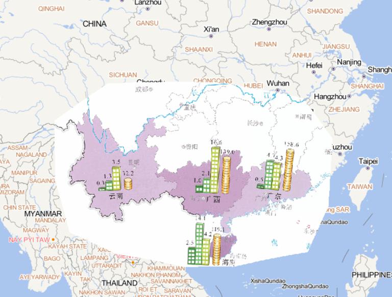 Online map of house damage and economic losses caused by No.1409 "Rammasun" super typhoon in 2014