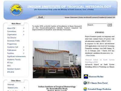 Indian Institute of Tropical Meteorology（IITM）