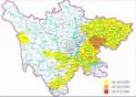 Sichuan 13 regional geological disaster orange warning, tonight to tomorrow 14 cities rainstorm