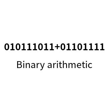 Binary arithmetic calculator online calculation