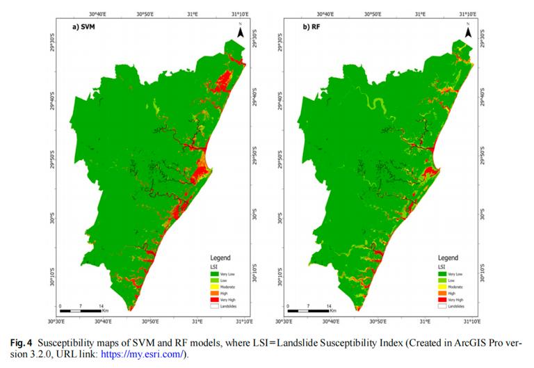 Machine-learning modelling of regional landslide susceptibility in eThekwini, South Africa
