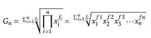 Geometric mean online calculator