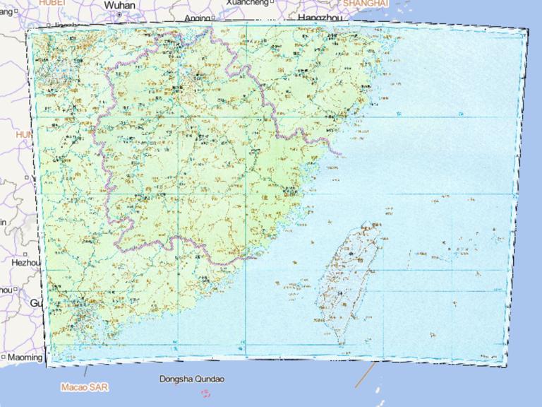 China in the northern and southern dynasties period, In southern qi and Jiangzhou historical maps