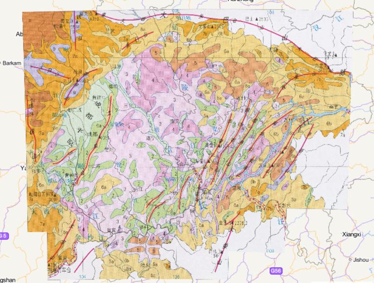 Geomorphological Types of Sichuan Basin, China