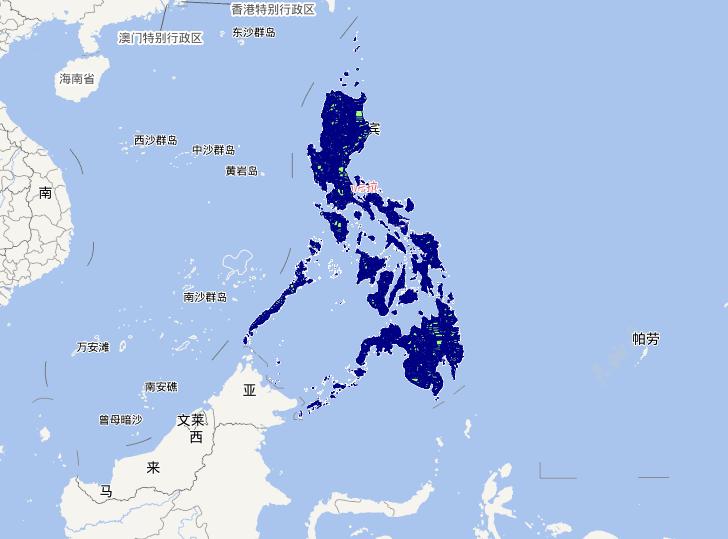 Online map of level 3 Administrative Boundaries in Philippine