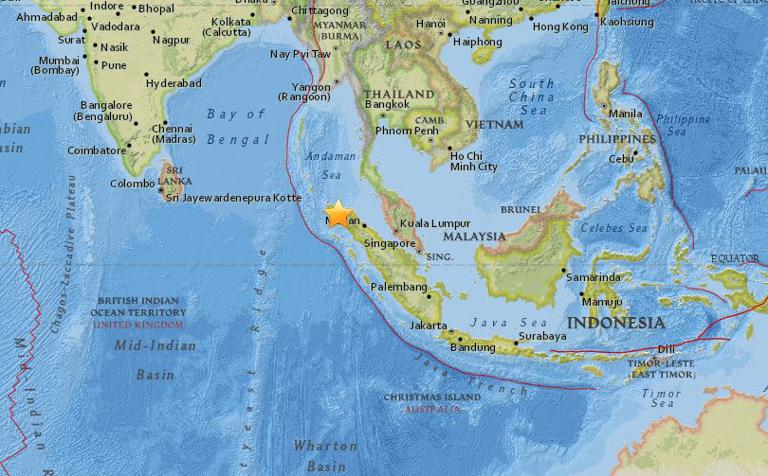 April 29, 2018 Earthquake Information of 55km S of Reuleuet, Indonesia