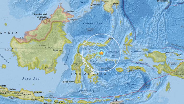 December 6, 2017 Earthquake Information of 106km ENE of Luwuk, Indonesia