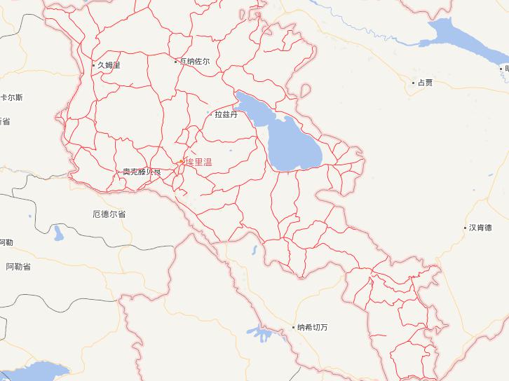 Online Map of Armenian Highway