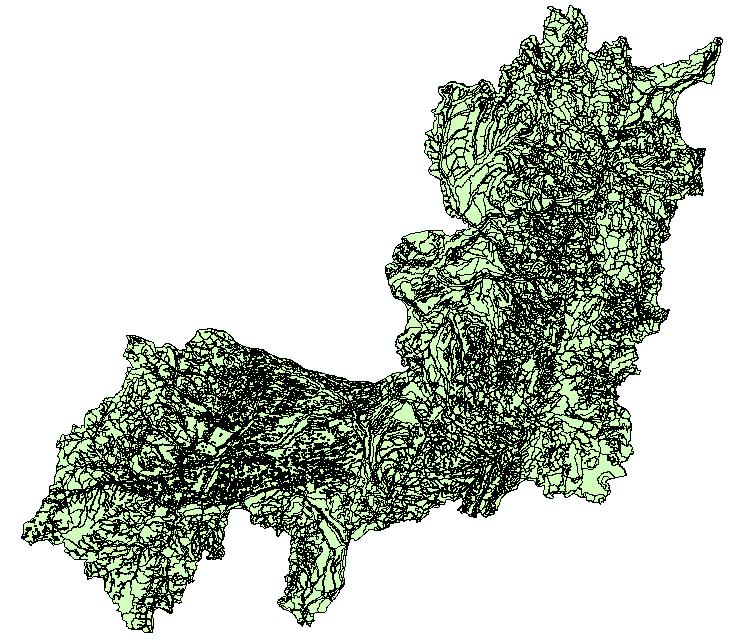 The geomorphology data of Songliao rivers basin