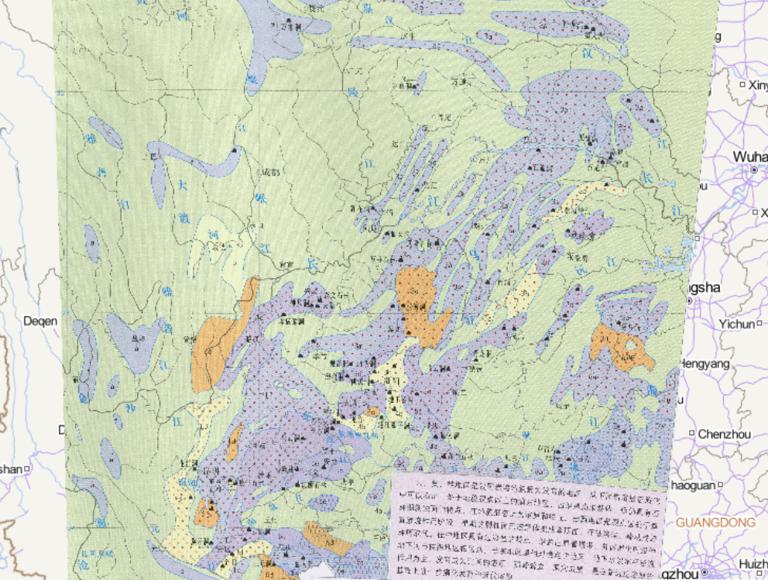 Karst landform in the west of central China