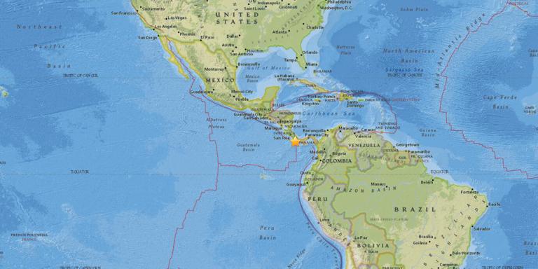 February 11, 2018 Earthquake Information of  19km SW of Puerto Armuelles, Panama