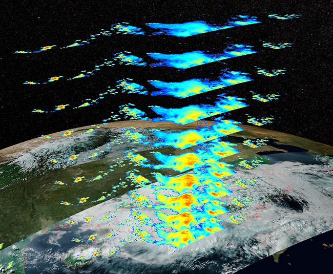 The first set of images of FY-3G released