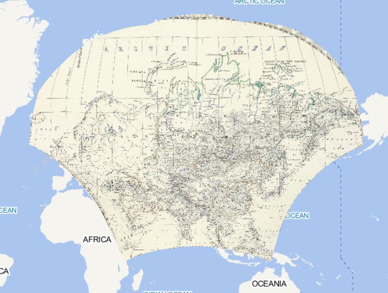 1869 Asia online map