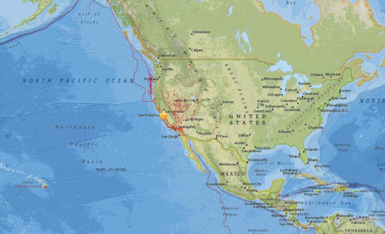 October 10, 2017 Earthquake Information of Alum Rock, California