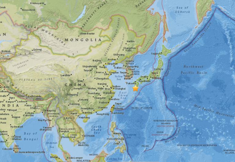 September 24, 2017 Earthquake Information of Makurazaki, Japan